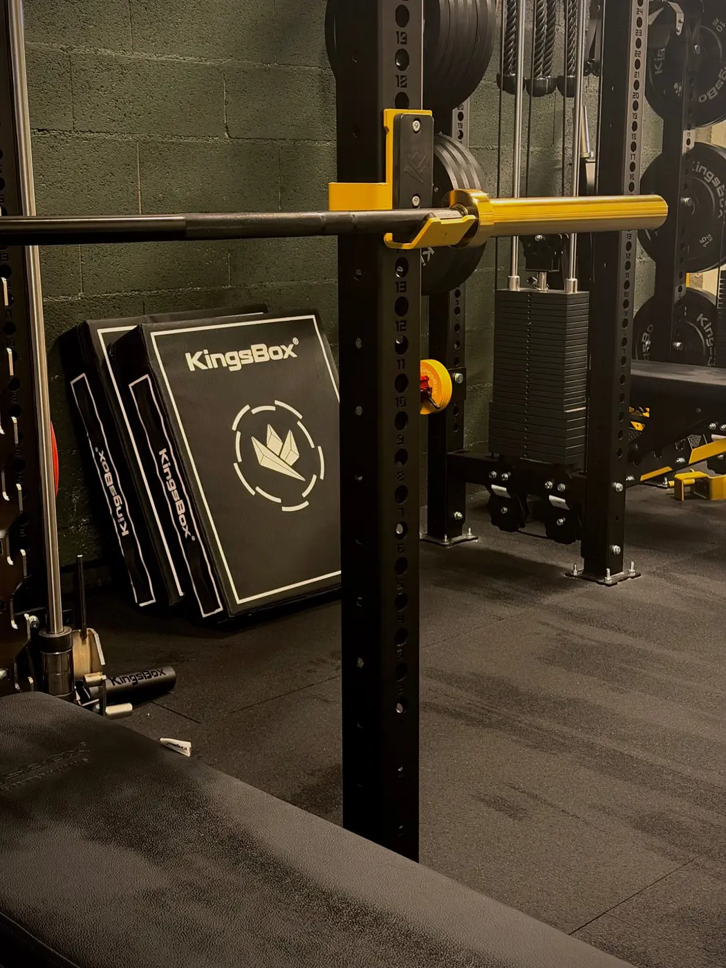 Détail des équipements de musculation Athletic Goat